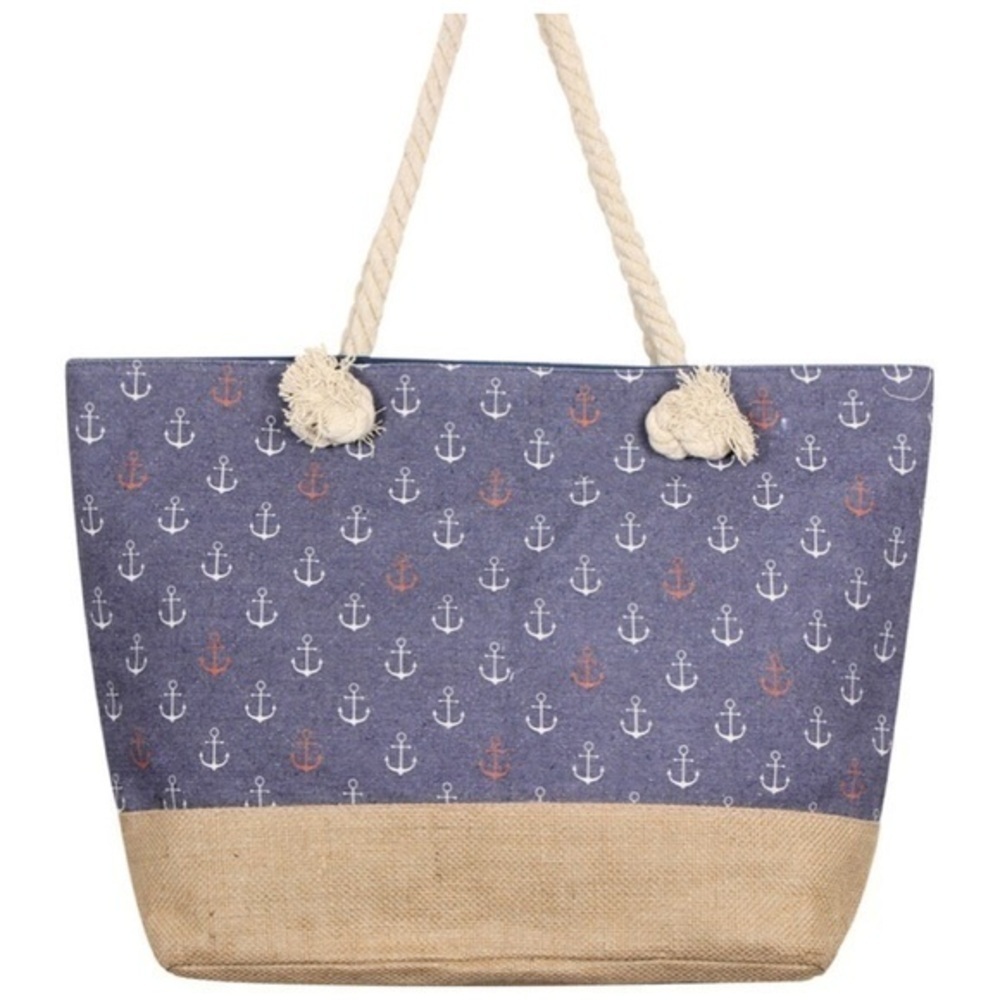 🆕Large nautical tote